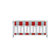 Schake EURO | panel fence | film RA1/A, red / white | length: 1,60 m | with lamp adapter
